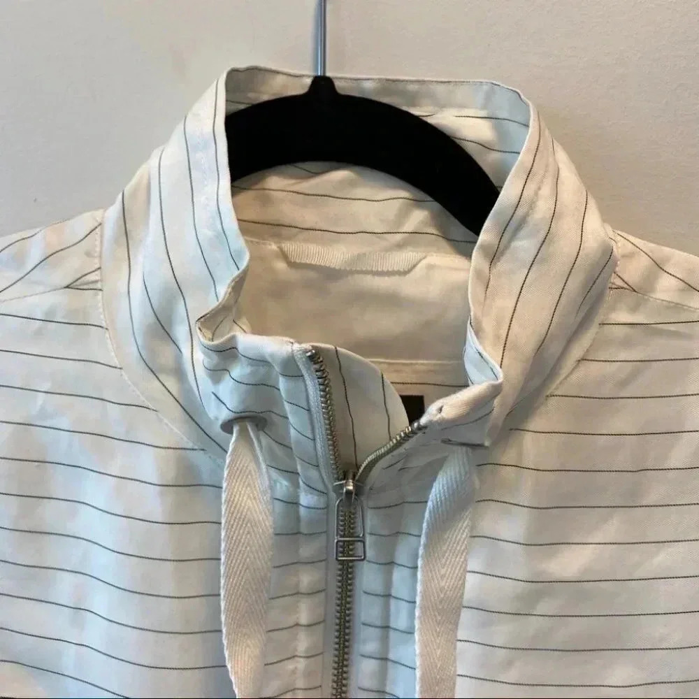 ATM Anthony Thomas Melillo Pinstripe Bomber - Picture 9 of 12